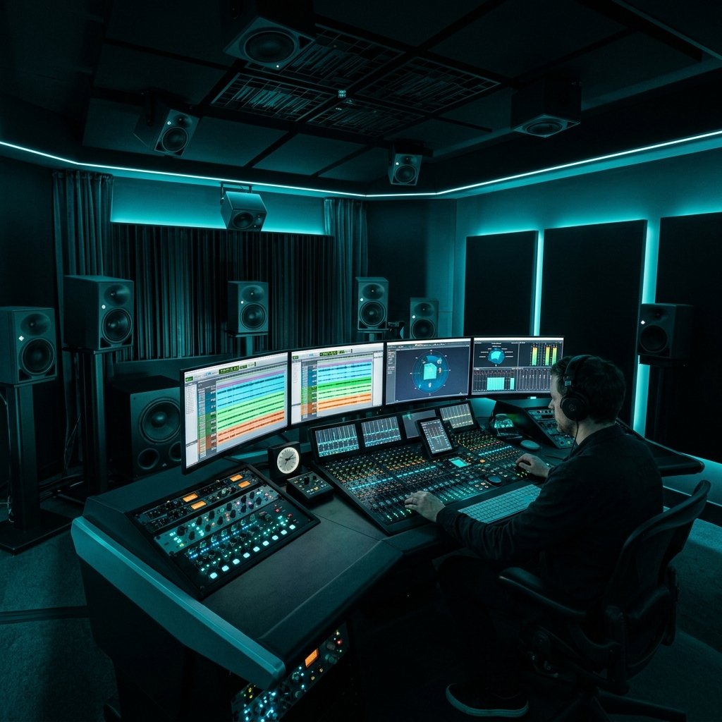 Dolby Atmos Mastering Control Room